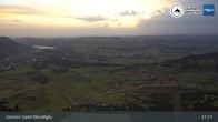 Archiv Foto Webcam Grünten - Blick vom Gipfel 02:00