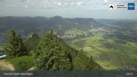 Archiv Foto Webcam Grünten - Blick vom Gipfel 08:00