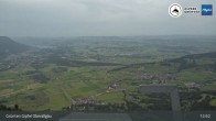 Archiv Foto Webcam Grünten - Blick vom Gipfel 12:00