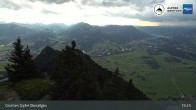Archiv Foto Webcam Grünten - Blick vom Gipfel 18:00