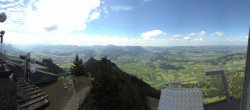 Archived image Webcam Grünten - Panoramic view Sonthofen and Immenstadt 13:00
