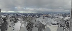 Archiv Foto Webcam Grünten - Panoramablick Sonthofen und Immenstadt 08:00