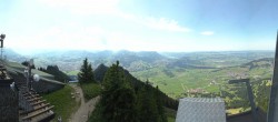 Archived image Webcam Grünten - Panoramic view Sonthofen and Immenstadt 13:00