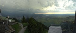 Archived image Webcam Grünten - Panoramic view Sonthofen and Immenstadt 19:00
