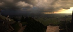 Archived image Webcam Grünten - Panoramic view Sonthofen and Immenstadt 21:00