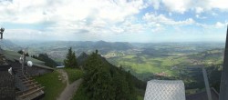 Archived image Webcam Grünten - Panoramic view Sonthofen and Immenstadt 07:00