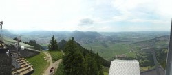 Archived image Webcam Grünten - Panoramic view Sonthofen and Immenstadt 13:00