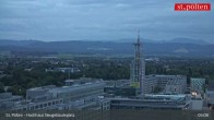 Archived image Webcam St. Pölten - View over the city 04:00