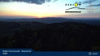 Archived image Webcam Lookout tower Brotjacklriegel 02:00