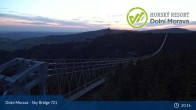 Archived image Webcam Dolni Morava - Slopes at U Slona Chairlift 20:00