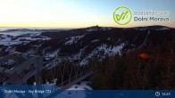 Archived image Webcam Dolni Morava - Slopes at U Slona Chairlift 18:00