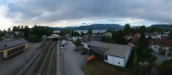 Archived image Webcam View from the railway station at Attersee 05:00