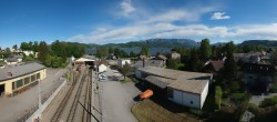 Archived image Webcam View from the railway station at Attersee 15:00