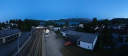 Archived image Webcam View from the railway station at Attersee 19:00