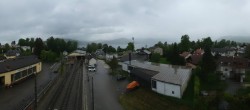 Archived image Webcam View from the railway station at Attersee 11:00
