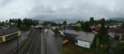 Archived image Webcam View from the railway station at Attersee 13:00
