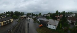 Archived image Webcam View from the railway station at Attersee 15:00