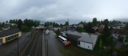 Archived image Webcam View from the railway station at Attersee 17:00