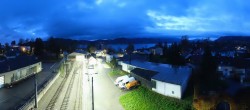 Archived image Webcam View from the railway station at Attersee 05:00