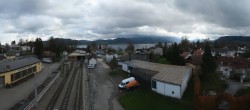 Archived image Webcam View from the railway station at Attersee 11:00