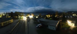 Archiv Foto Webcam Blick vom Bahnhof am Attersee 23:00