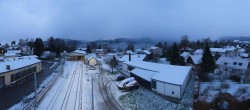 Archiv Foto Webcam Blick vom Bahnhof am Attersee 06:00