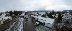 Archiv Foto Webcam Blick vom Bahnhof am Attersee 09:00