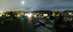 Archiv Foto Webcam Blick vom Bahnhof am Attersee 01:00