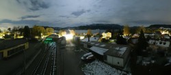 Archiv Foto Webcam Blick vom Bahnhof am Attersee 03:00