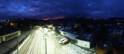 Archiv Foto Webcam Blick vom Bahnhof am Attersee 05:00