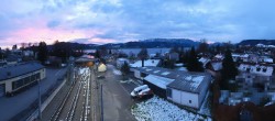 Archiv Foto Webcam Blick vom Bahnhof am Attersee 06:00