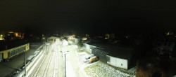 Archiv Foto Webcam Blick vom Bahnhof am Attersee 05:00