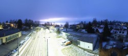 Archiv Foto Webcam Blick vom Bahnhof am Attersee 06:00