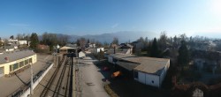 Archived image Webcam View from the railway station at Attersee 13:00