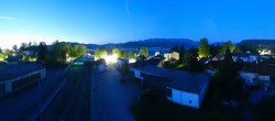 Archived image Webcam View from the railway station at Attersee 03:00