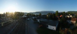 Archived image Webcam View from the railway station at Attersee 05:00