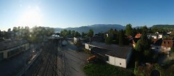Archived image Webcam View from the railway station at Attersee 06:00