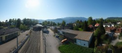 Archived image Webcam View from the railway station at Attersee 07:00