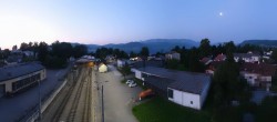 Archiv Foto Webcam Blick vom Bahnhof am Attersee 03:00
