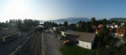 Archiv Foto Webcam Blick vom Bahnhof am Attersee 06:00