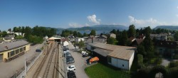 Archiv Foto Webcam Blick vom Bahnhof am Attersee 15:00
