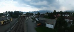 Archiv Foto Webcam Blick vom Bahnhof am Attersee 17:00