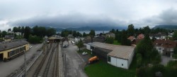 Archived image Webcam View from the railway station at Attersee 07:00