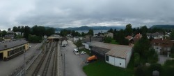Archived image Webcam View from the railway station at Attersee 09:00
