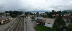 Archiv Foto Webcam Blick vom Bahnhof am Attersee 11:00