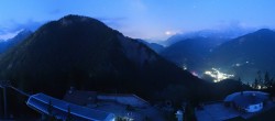 Archived image Webcam View from Kornplatz to the Piz de Plaies mountain station 03:00
