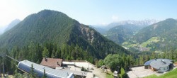 Archiv Foto Webcam Blick am Kronplatz auf die Bergstation Piz de Plaies 09:00