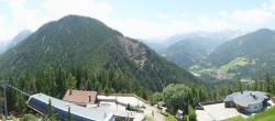 Archiv Foto Webcam Blick am Kronplatz auf die Bergstation Piz de Plaies 11:00