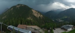 Archiv Foto Webcam Blick am Kronplatz auf die Bergstation Piz de Plaies 17:00