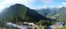 Archiv Foto Webcam Blick am Kronplatz auf die Bergstation Piz de Plaies 07:00